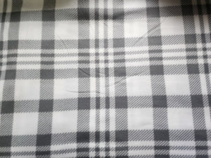 Grey/White Plaid