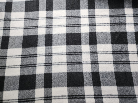 Black/White Plaid