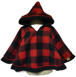 Red Buffalo Plaid: Age 1-3yrs SET