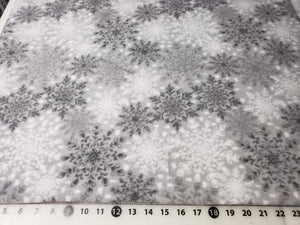 Gray Scale Snowflakes