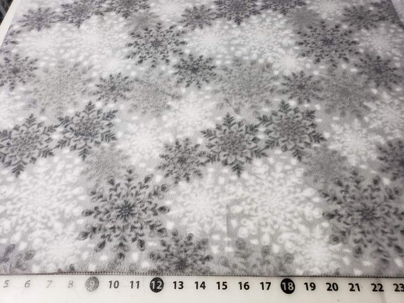 Gray Scale Snowflakes