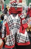 Red/Grey/Black Plaid : Age 3-5yrs SET