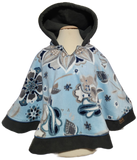 Dusty Blue Floral : Age 1-3yrs