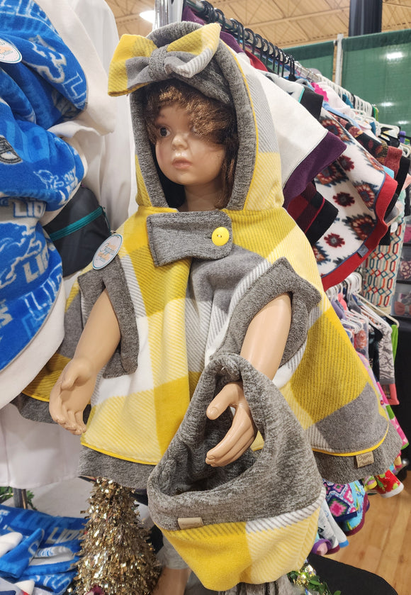 Luxe : Yellow Plaid : Age 1-3yrs SET