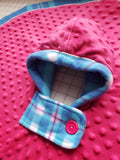 Hot Pinky Plaid : NonWalker - Made with Thinner Fabrics SET